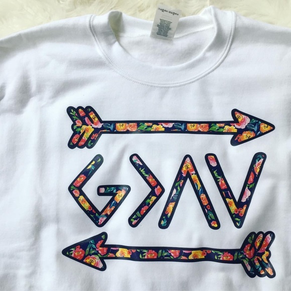 God is Greater Than the Highs & Lows Sweatshirt - Picture 2 of 3
